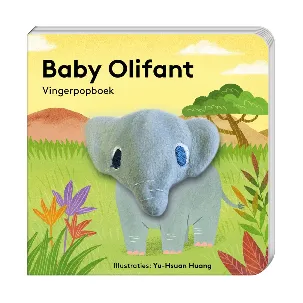 Afbeelding van Vingerpopboekjes - Baby Olifant