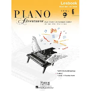 Afbeelding van Piano Adventures: Lesboek Deel 6