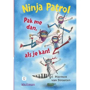Afbeelding van Lekker lezen met Kluitman - Ninja Patrol. Pak me dan als je kan!