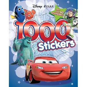 Afbeelding van Stickerboek Disney-Pixar 1000 stickers.