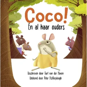 Afbeelding van Coco! En al haar ouders | ISBN 9789083154527 | Prentenboek | Intentioneel co-ouderschap | Aart van der Haven
