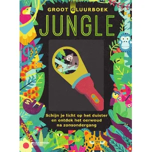 Afbeelding van Groot gluurboek jungle