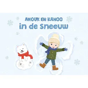 Afbeelding van Anouk en Kanoo in de sneeuw kamishibai vertelplaten