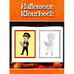 Afbeelding van Leuk halloween kleurboek voor kinderen
