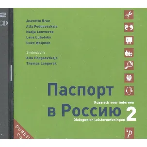 Afbeelding van Paspoort voor Rusland 2 dialogen en luisteroefeningen