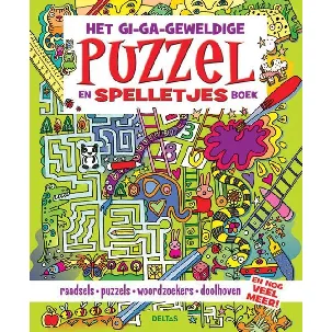 Afbeelding van Het gi-ga-geweldige puzzel- en spelletjesboek