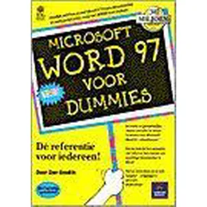 Afbeelding van Microsoft Word 97 voor Dummies