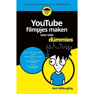 Afbeelding van Voor Dummies - YouTube filmpjes maken voor kids