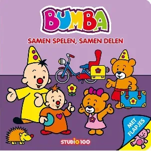 Afbeelding van Bumba : kartonboek met flapjes - Samen spelen, samen delen