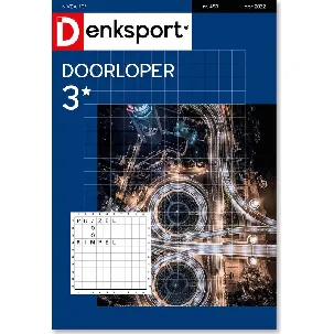 Afbeelding van Denksport Puzzelboek Doorloper 3*, editie 450