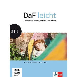Afbeelding van DaF Leicht B1.1 Kurs- und Übungsbuch + DVD-ROM