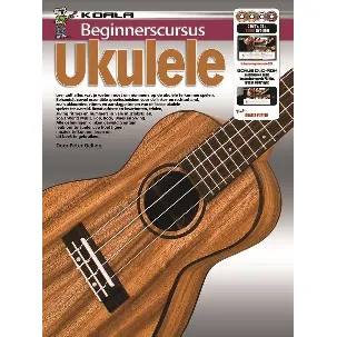 Afbeelding van Beginnerscursus Ukulele - Boek + Online Video & Audio