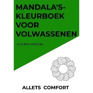 Afbeelding van Mandala's-kleurboek voor volwassenen-Kleuren moeilijk-A5 Mini- Allets Comfort