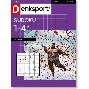 Afbeelding van Denksport Puzzelboek Sudoku 1-4* scheurblok, editie 92