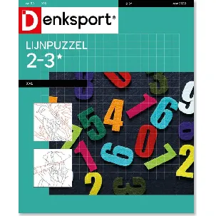 Afbeelding van Denksport Puzzelboek Lijnpuzzels XXL, editie 58