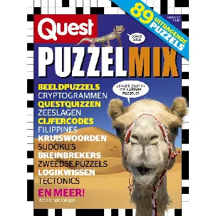 Afbeelding van Quest Puzzelmix editie 3 2022 - puzzelboek