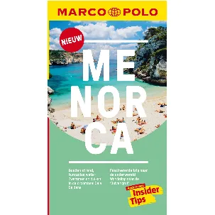 Afbeelding van Marco Polo NL gids - Marco Polo NL Reisgids Menorca