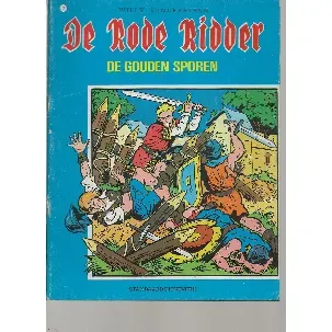 Afbeelding van DE RODE RIDDER - No 2 DE GOUDEN SPOREN ( BLAUW)