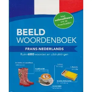 Afbeelding van Beeldwoordenboek Frans-Nederlands - met oefensoftware om te downloaden