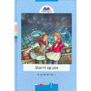 Afbeelding van Regenboog Storm Op Zee