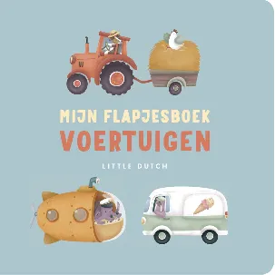 Afbeelding van Little Dutch - Mijn flapjesboek - Voertuigen