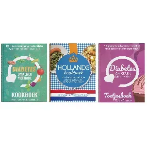 Afbeelding van Diabetes Omkeren Methode Kookboek & Toetjesboek & Hollands Kookboek Combinatie Aanbieding