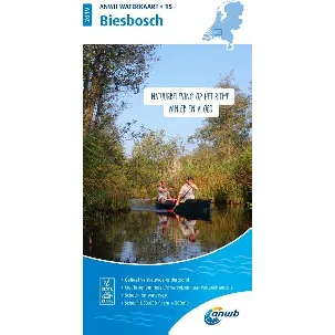 Afbeelding van ANWB waterkaart - Biesbosch 2019