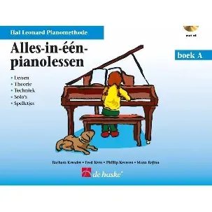 Afbeelding van Alles-in-één-pianolessen boek A