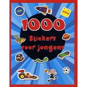 Afbeelding van 1000 stickers voor jongens