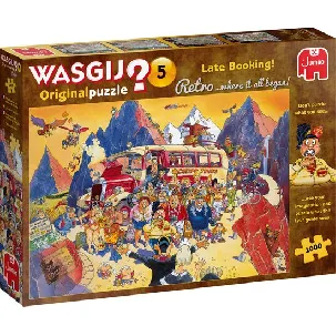 Afbeelding van Wasgij Retro Original 5 Last-minute Boeking! puzzel - 1000 stukjes