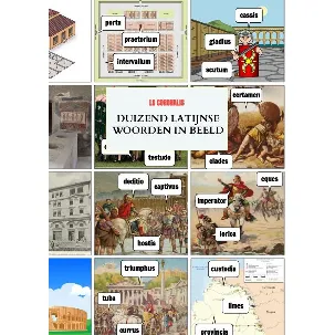 Afbeelding van Duizend Latijnse woorden in beeld