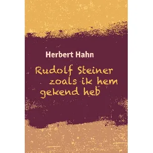 Afbeelding van Rudolf Steiner zoals ik hem gekend heb