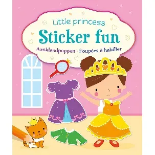 Afbeelding van Little princess Sticker Fun - Aankleedpoppen / Little princess Sticker Fun - Poupées à habiller