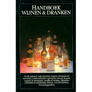 Afbeelding van Handboek wynen en dranken