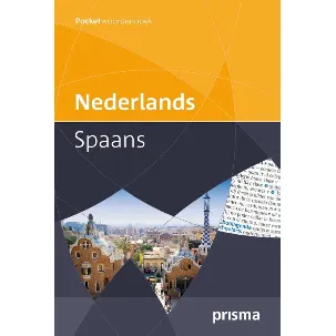Afbeelding van Prisma pocketwoordenboek Nederlands-Spaans
