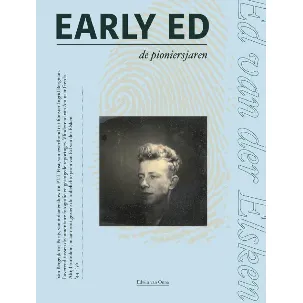 Afbeelding van Ed Van Der Elsken - Early Ed De Pioniersjaren (Dutch Only)