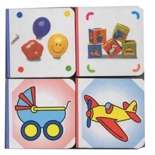 Afbeelding van Simply for kids Baby kubusboekjes set van 4 stuks