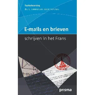 Afbeelding van Prisma Taalbeheersing - E-mails en brieven schrijven in het Frans