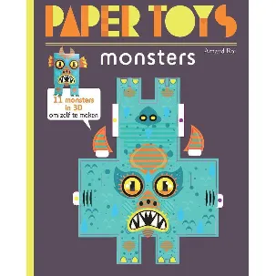 Afbeelding van Paper Toys - Monsters