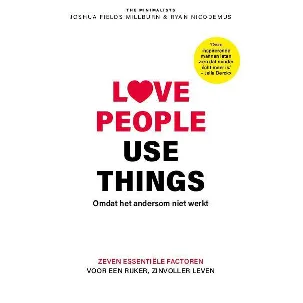 Afbeelding van Love people, use things