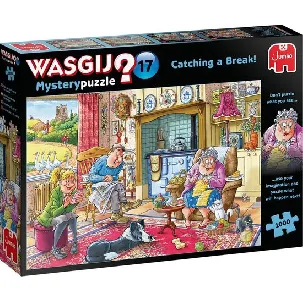 Afbeelding van Wasgij Mystery 17 Kabaal in de Keuken! puzzel - 1000 stukjes