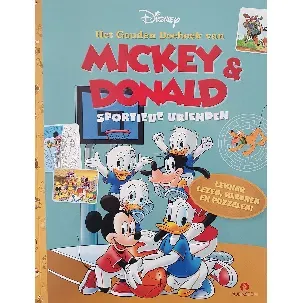 Afbeelding van Mickey & Donald Doeboek - Sportieve Vrienden - Gouden Doeboek - Lezen - Kleuren - Puzzelen - Disney