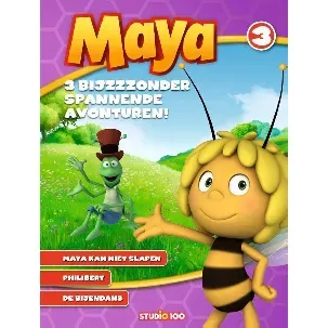 Afbeelding van Maya de Bij boek - 3 bijzzzonder spannende avonturen - deel 3