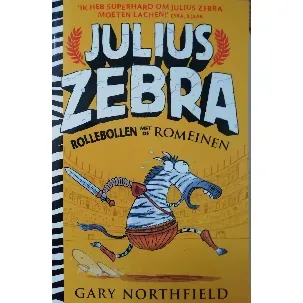 Afbeelding van Julius Zebra 1 - Julius Zebra - 1 Rollebollen met de Romeinen (Special Book&Service 2022)