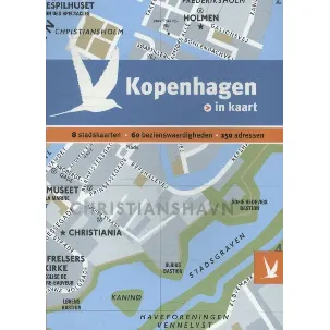 Afbeelding van Dominicus stad-in-kaart - Kopenhagen in kaart