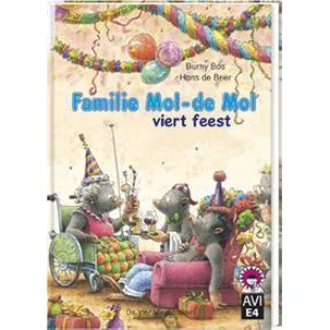 Afbeelding van Hoera, ik kan lezen! - Familie Mol -de Mol viert feest