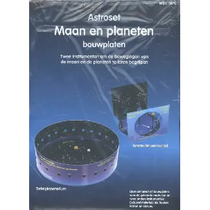 Afbeelding van Astroset maan en planeten bouwplaten