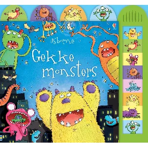 Afbeelding van Geluidenboek gekke monsters
