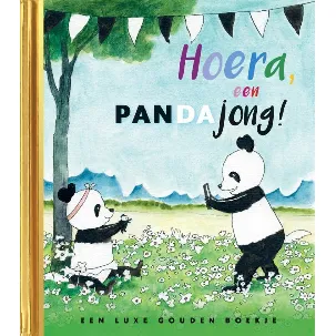 Afbeelding van Gouden Boekjes - Hoera, een pandajong!