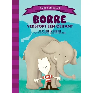 Afbeelding van Borre Leesclub - Borre verstopt een olifant
